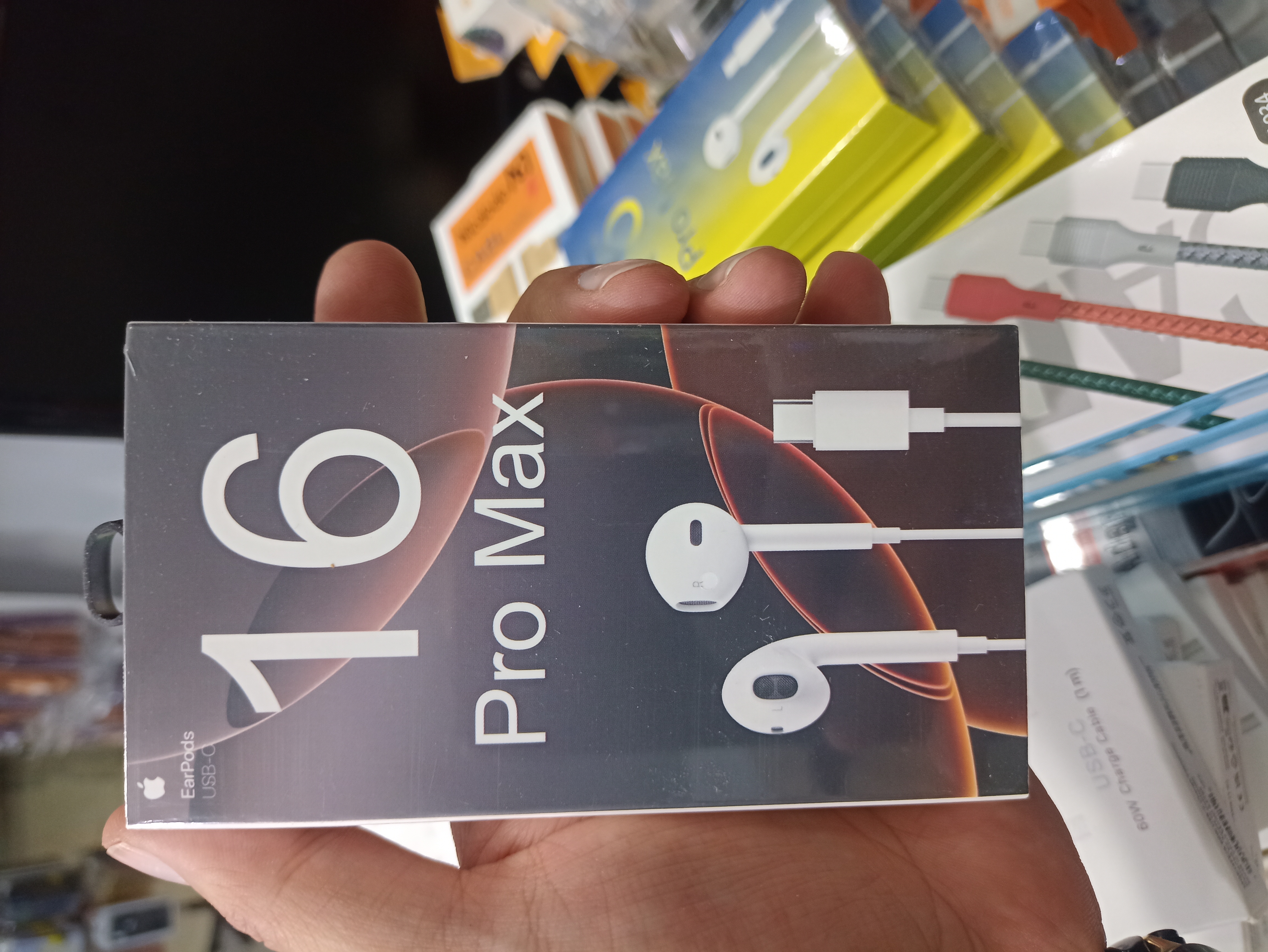 هندزفری سیمی تایپ سی  16 pro Max